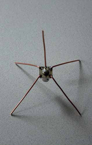 1/4 wave antenna for 1090 MHz