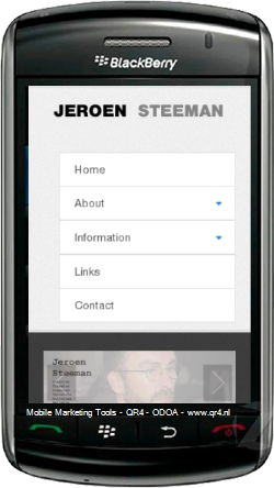 BlackBerry Mobile Website Browser