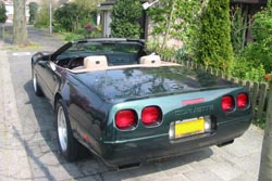 Corvette roof down