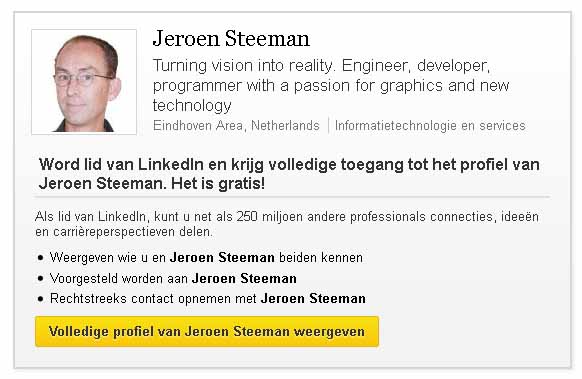 LinkedIn Profile