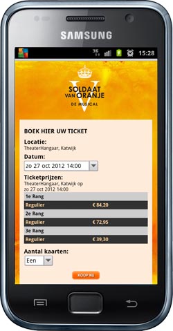 Mobile e-commerce buy