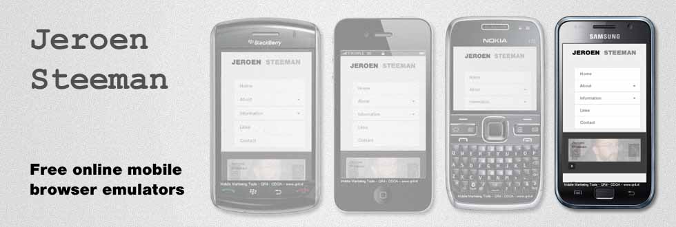 Mobile Browser Emulator Samsung