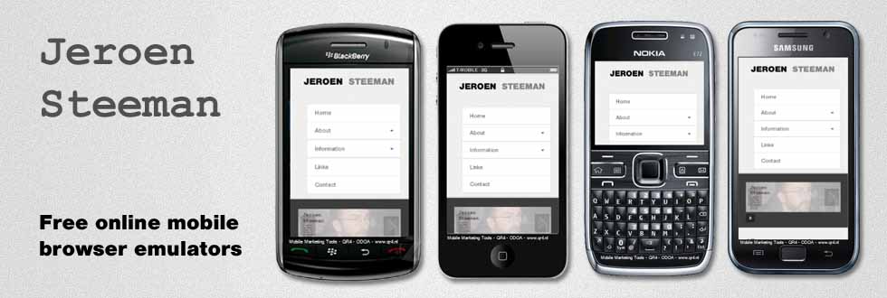 Mobile Browser Emulators