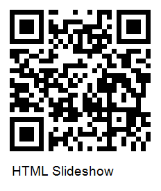Responsive Slideshow QR Code