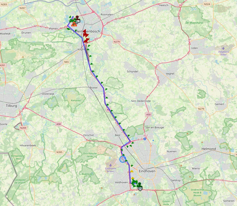 Telemetry trip points