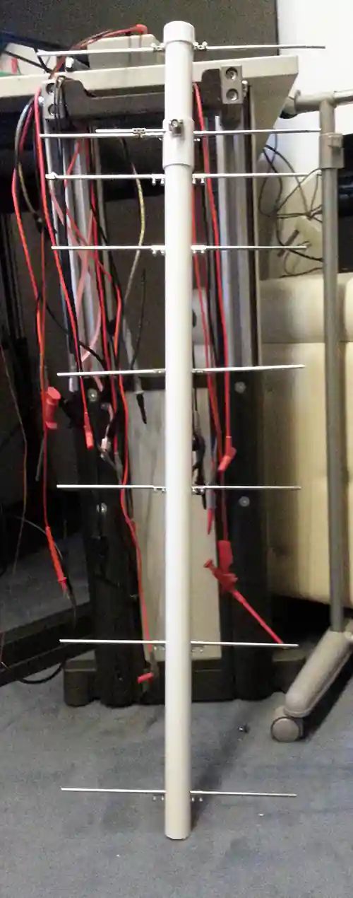 Five element 433 MHz yagi antenna