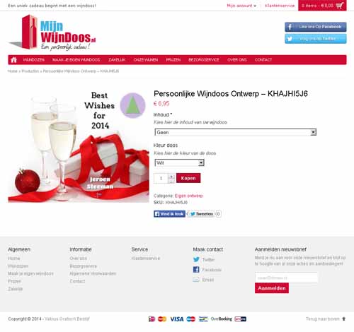 Sales - Product Page and shopping cart support